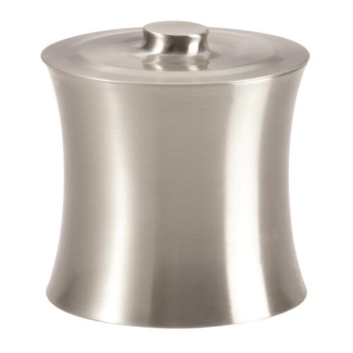 Premier Collection Cotton Container, Brushed Stainless Steel
